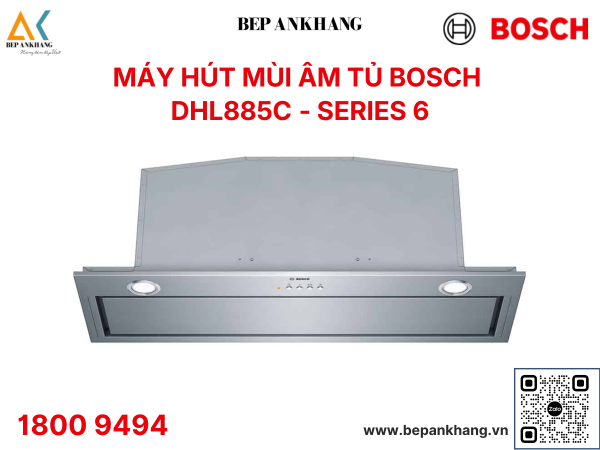 Máy hút mùi  BOSCH DHL885C Serie 6 - Độ ồn 65dB